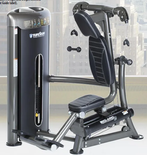 Трицепс-машина Relax Fitness BA7704