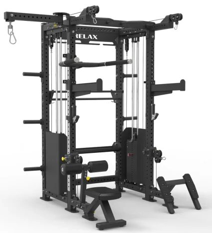 Мультистанция: Смит + кроссовер Relax Fitness PC0970A+OPT