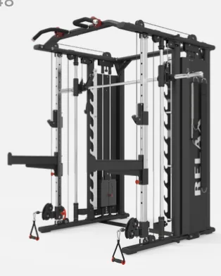 Мультистанция: Смит + кроссовер Relax Fitness PC0980A+PC0980-OPT