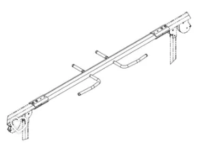 Cross bar Relax Fitness PC1001C