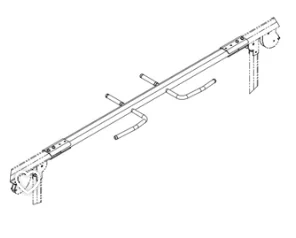 Cross bar Relax Fitness PC1001C